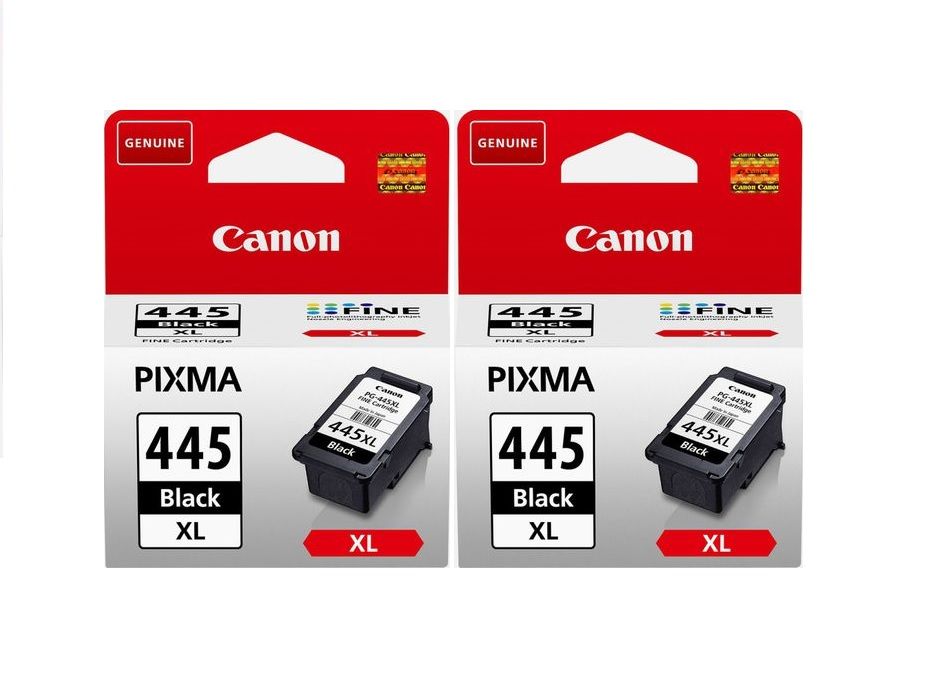 s-zoom.filetakealot-93068689-1.jpg Canon 445XL Black Genuine ink Cartridge - 2 Sets - SBR Bundle - Image 1