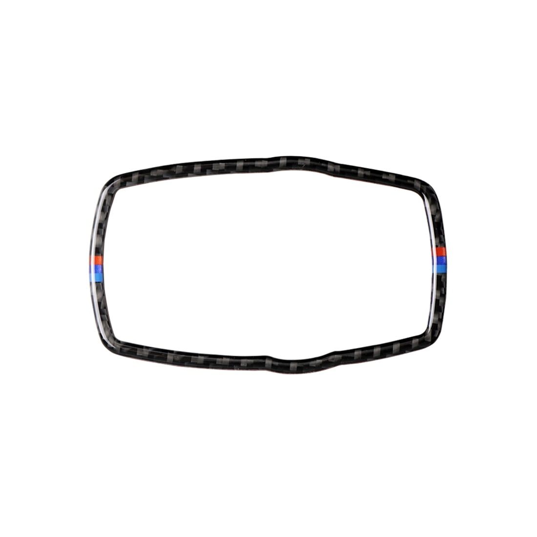s-zoom.filetakealot-93136955-1.jpg 3-Colour Carbon Fiber Car Multimedia Frame Decorative Sticker Compatible BMW - Image 1