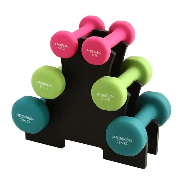 s-zoom.filetakealot-93211046-1.jpg Hex Dumbbells 12kg Non-Slip Weights Fitness Basics - Image 1