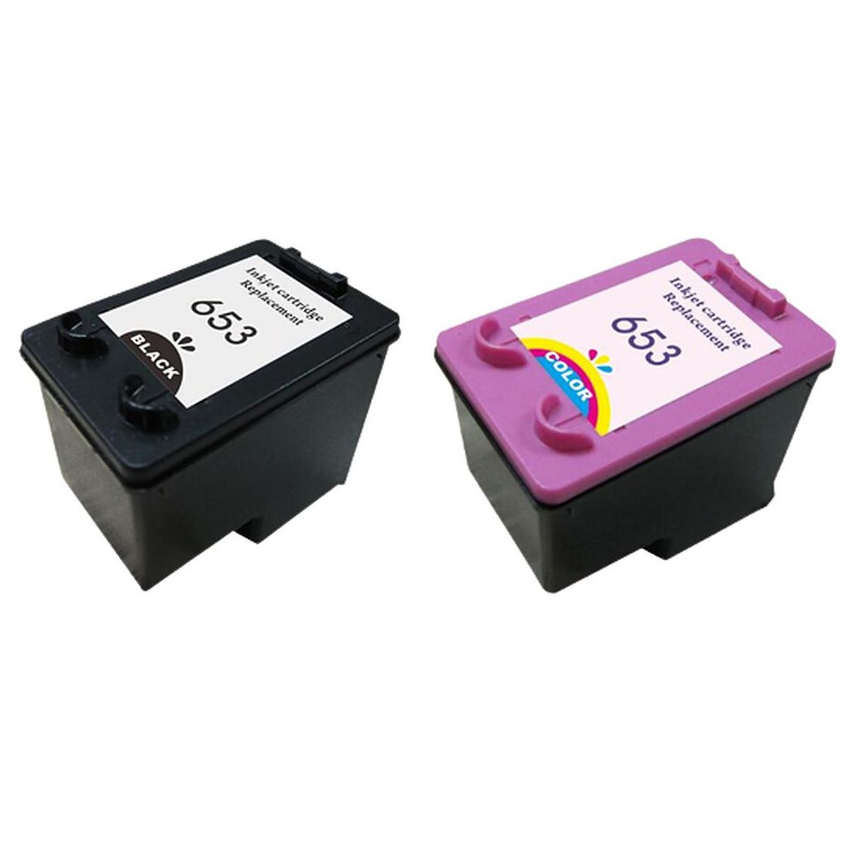 s-zoom.filetakealot-93368665-1.jpg HP 653 Black and HP 653 Color compatible Ink Cartridge multipack - Image 1