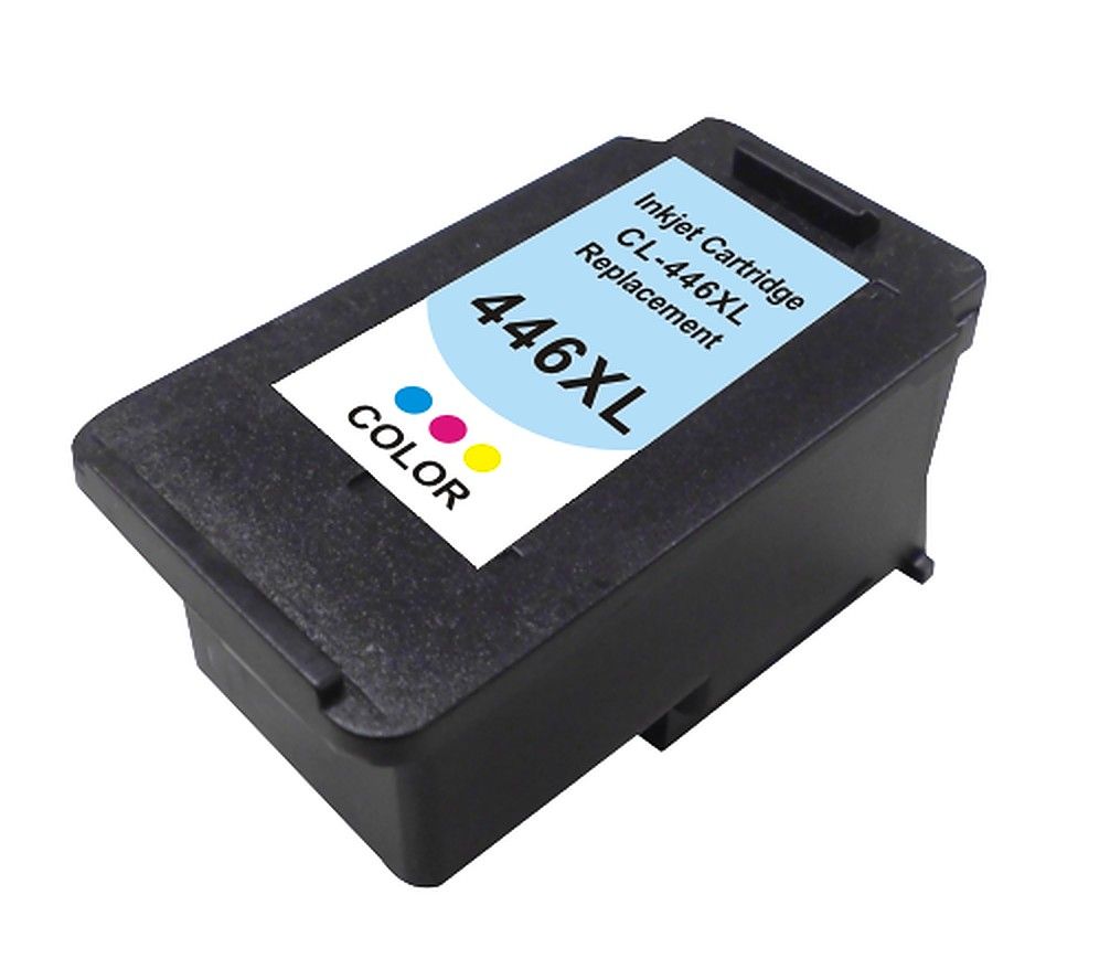 s-zoom.filetakealot-93448865-1.jpg Canon Tri-Colour CL- 446 XL ( High Yield ) Ink Cartridge - Compatible - Image 1