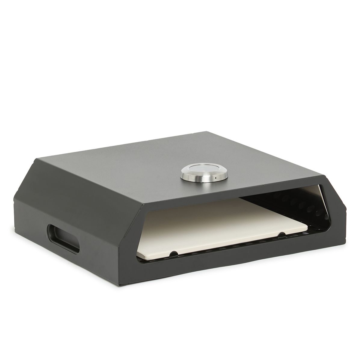 s-zoom.filetakealot-93478419-1.jpg Fire up - Pizza Braai + Stone - Black - Image 1