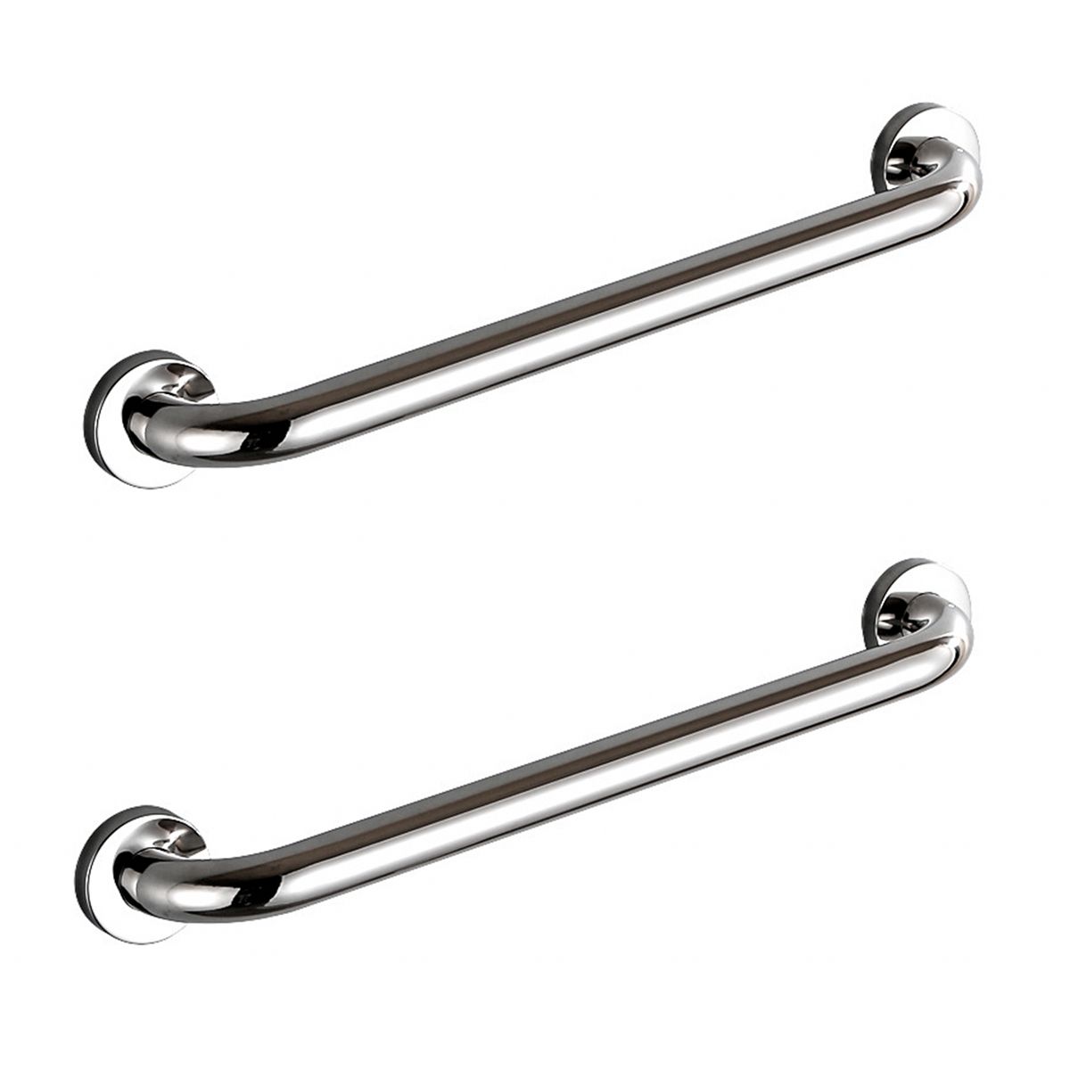 s-zoom.filetakealot-94114364-1.jpg 2PK Safety Handrails Bathroom Stainless Steel Bathtub Toilet Anti-Slip Grip - Image 1