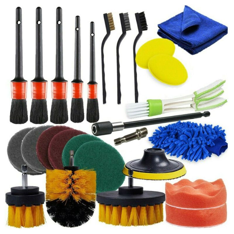 s-zoom.filetakealot-95117127-1.jpg 27PC Car Detailing Clean Tool Car Windshield Interior Exterior Clean Tool - Image 1