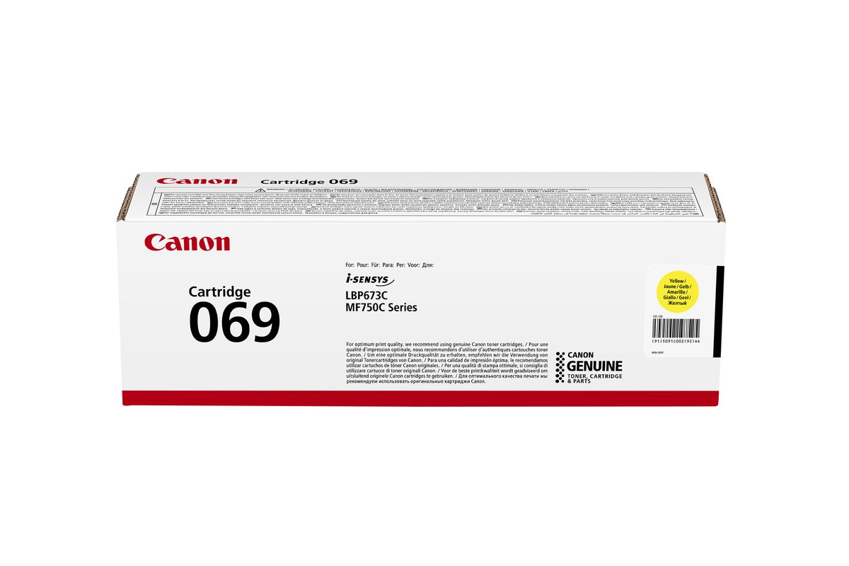 s-zoom.filetakealot-95117785-1.jpg Canon 069 Yellow Toner Cartridge - Image 1