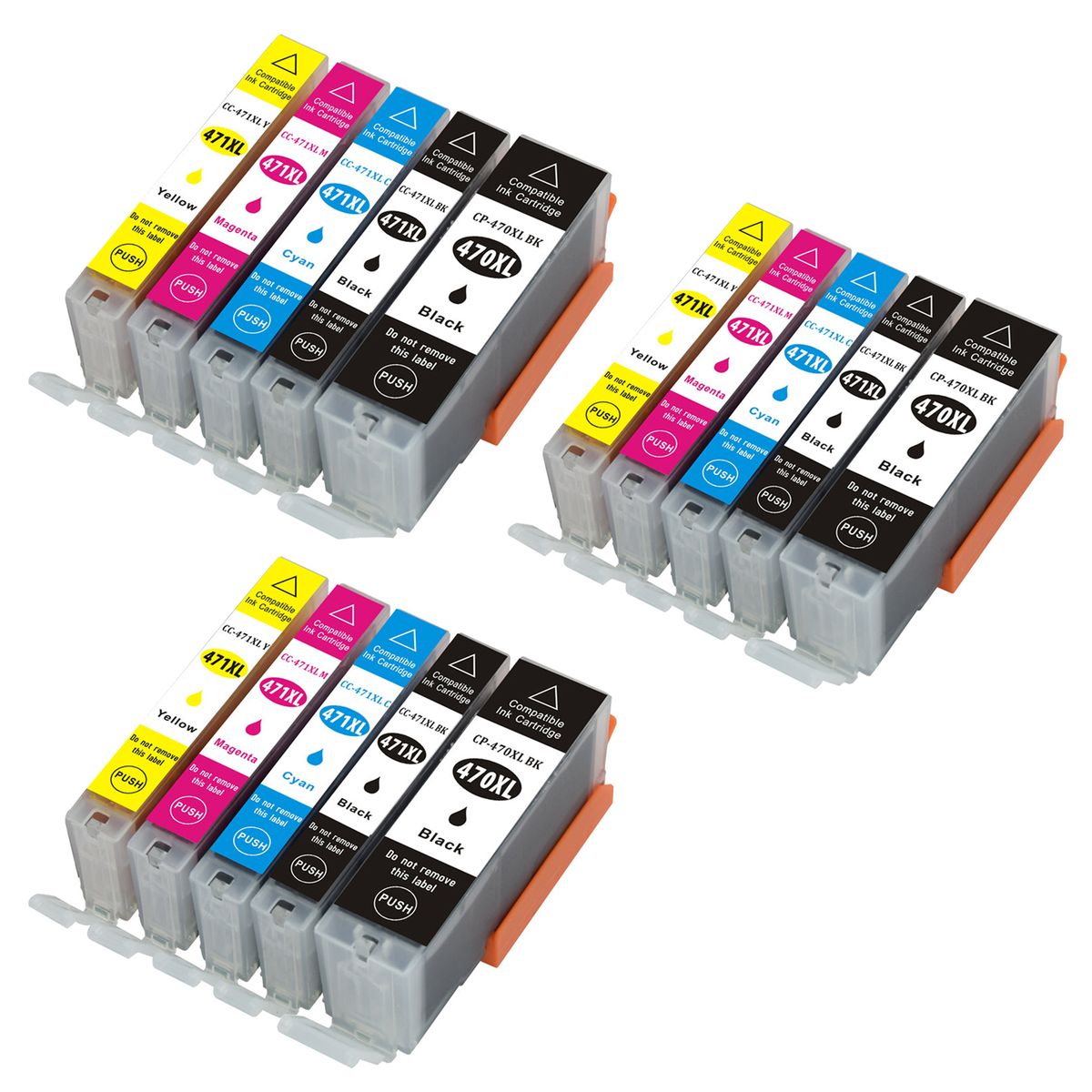 s-zoom.filetakealot-95319419-1.jpg Canon PGI-470XL / CLI-471XL / 470 / 471 - Compatible (COMBO X 3) - Image 1