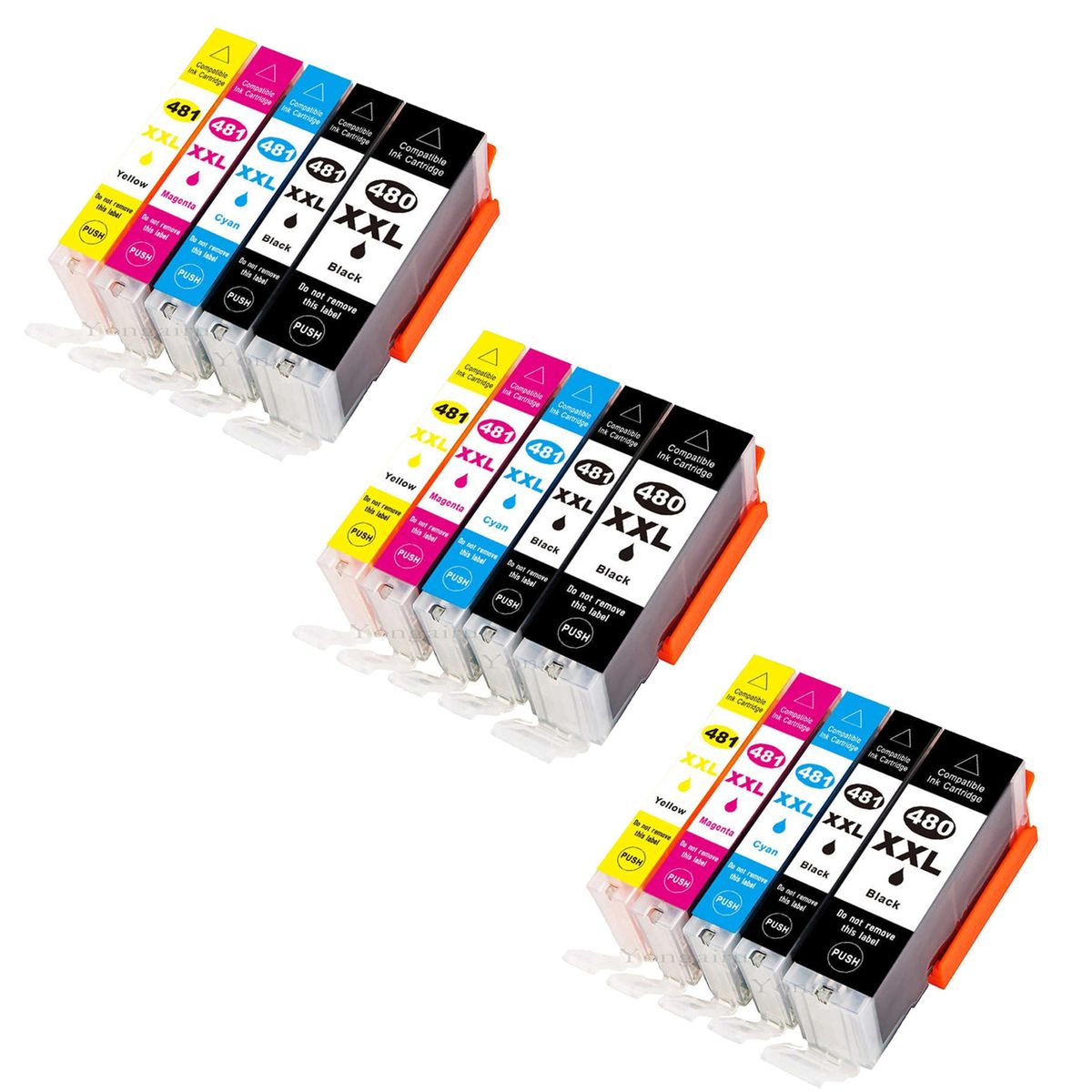 s-zoom.filetakealot-95319422-1.jpg Canon 480 XXL / 481 XXL Ink Cartridge Multipack - Compatible ( combo x 3) - Image 1