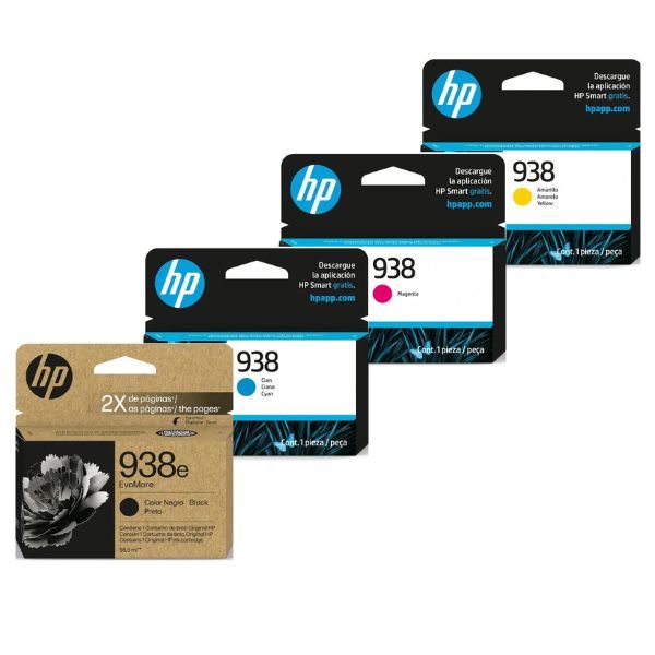 s-zoom.filetakealot-95533120-1.jpg HP 938e BK & 938 C/M/Y Ink Cartridge Combo - Image 1
