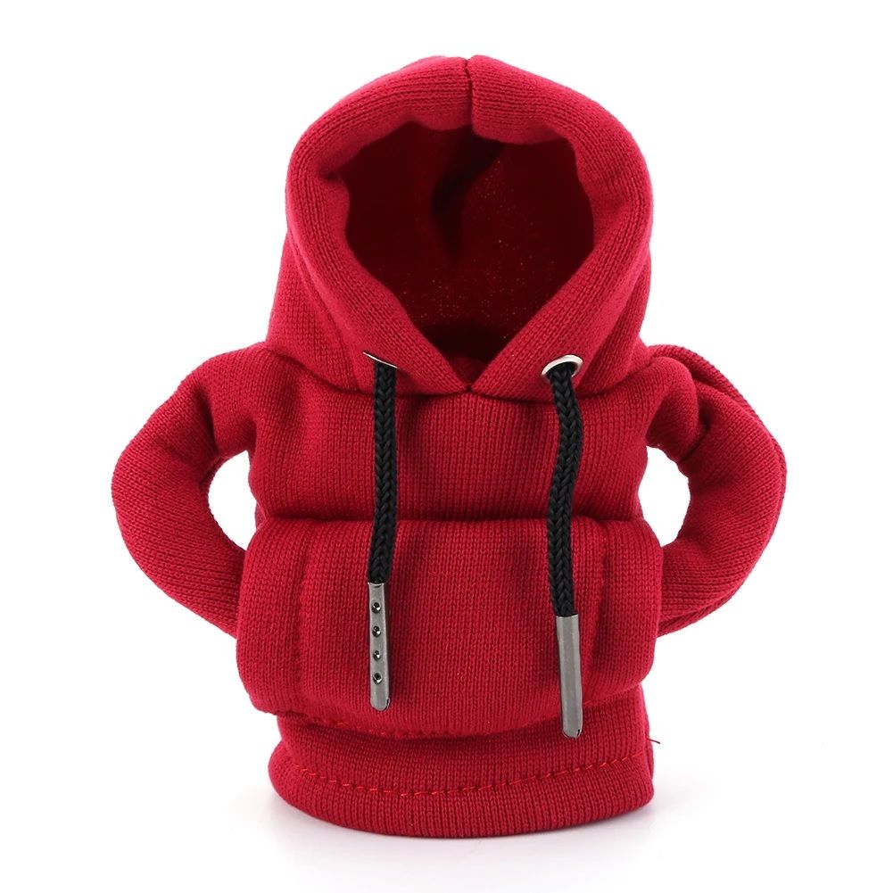 s-zoom.filetakealot-95683017-1.jpg Gear Shift Knob Hoodie - Red - Image 1