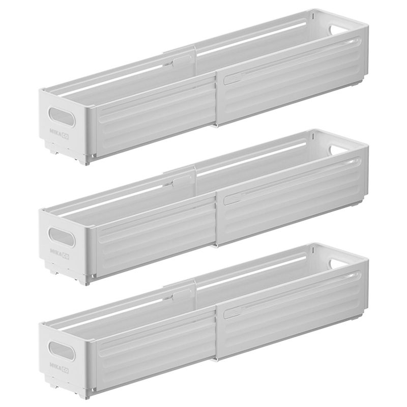 s-zoom.filetakealot-95728520-1.jpg Retractable Home Organizer Storage Box Set - 3-piece - Image 1