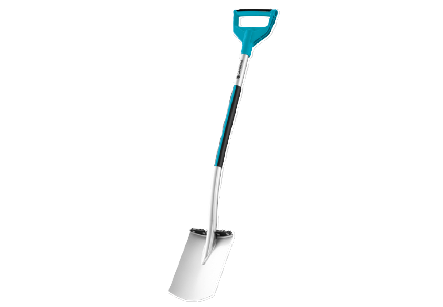 s-zoom.filetakealot-95889649-1.png Gardena 3771-24 Heavy Duty Terraline Shovel with D Grip - Image 1