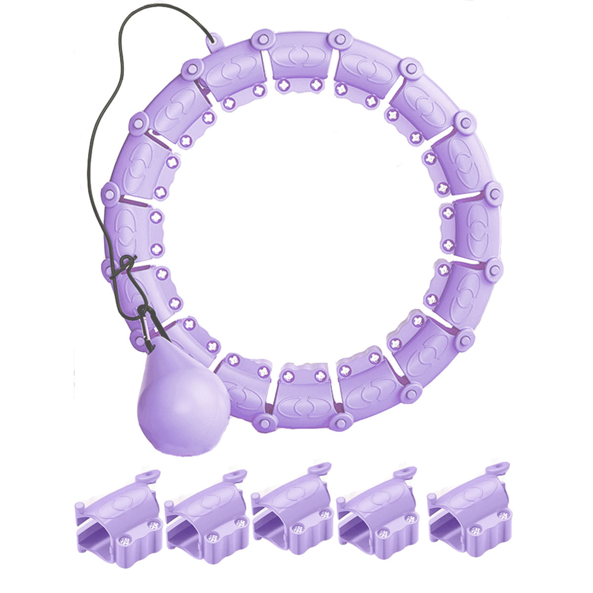 s-zoom.filetakealot-95936032-1.png 21 Detachable Knots Hula Circle Hoop Exercise Hoop Fitness Circle - Image 1