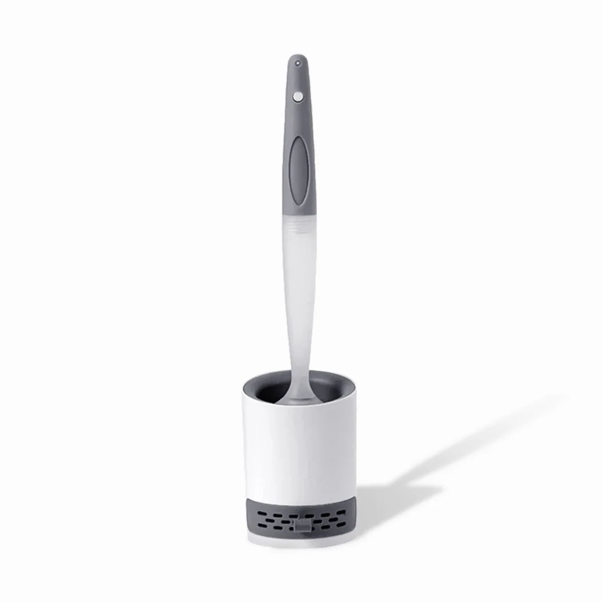 s-zoom.filetakealot-96466770-1.jpg Silicone Toilet Brush and Holder with Liquid/Detergent Dispenser - Image 1