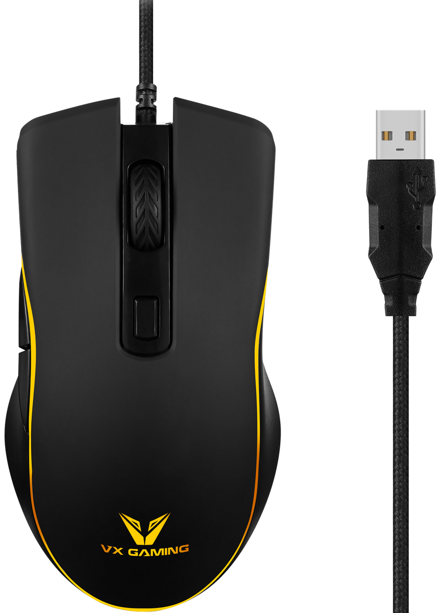 s-zoom.filetakealot-96933671-1.png VX Gaming Hypnos Series Wired Gaming Mouse with Rainbow Lighting - Image 1