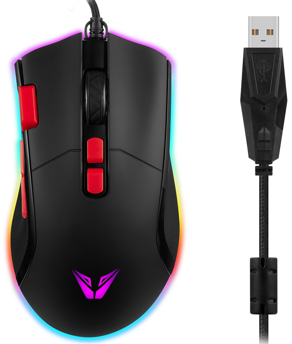 s-zoom.filetakealot-96968255-1.png VX Gaming Morpheus Series Wired RGB Gaming Mouse with Braided Cable - Image 1