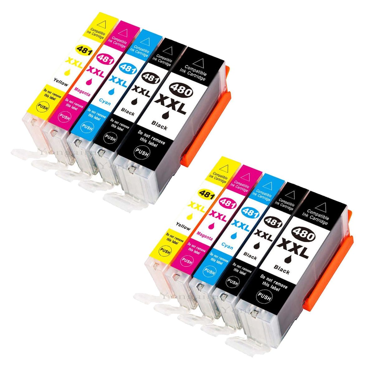 s-zoom.filetakealot-97215052-1.jpg Canon 480 XXL / 481 XXL Compatible Ink Cartridge Multipack - ( combo x 2) - Image 1