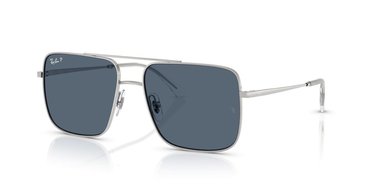 s-zoom.filetakealot-97461759-1.jpg Ray-Ban - Unisex Ari Sunglasses - Silver L - Image 1
