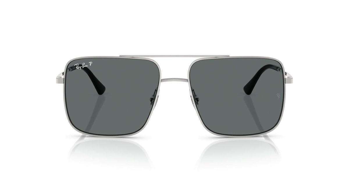 s-zoom.filetakealot-97461760-1.jpg Ray-Ban - Unisex Ari Sunglasses - Silver - M - Image 1