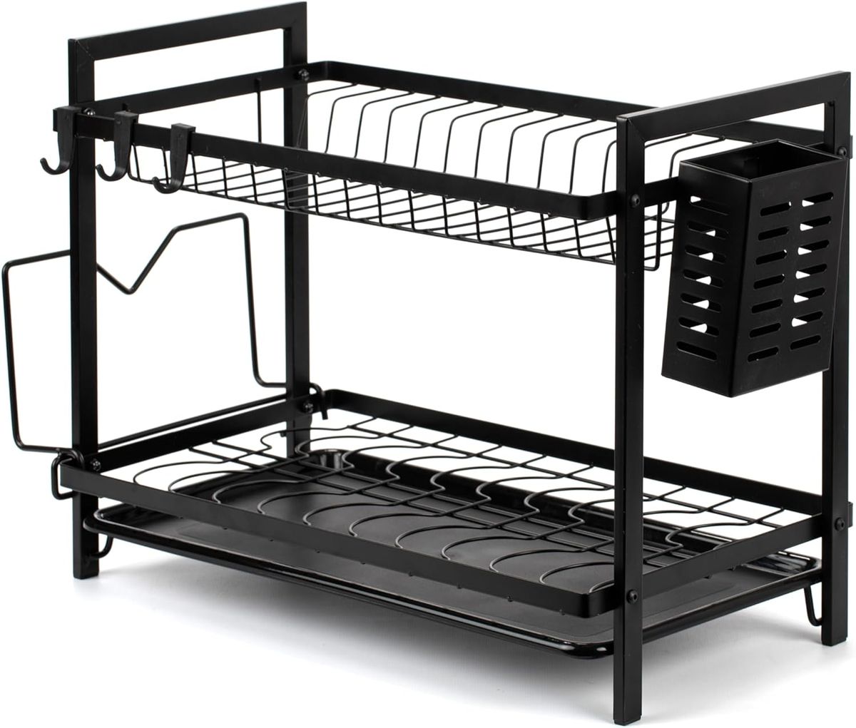 s-zoom.filetakealot-97466958-1.jpg Kitchen Drain Rack Household Bowl And Chopstick Knife And Fork Storage Rack - Image 1
