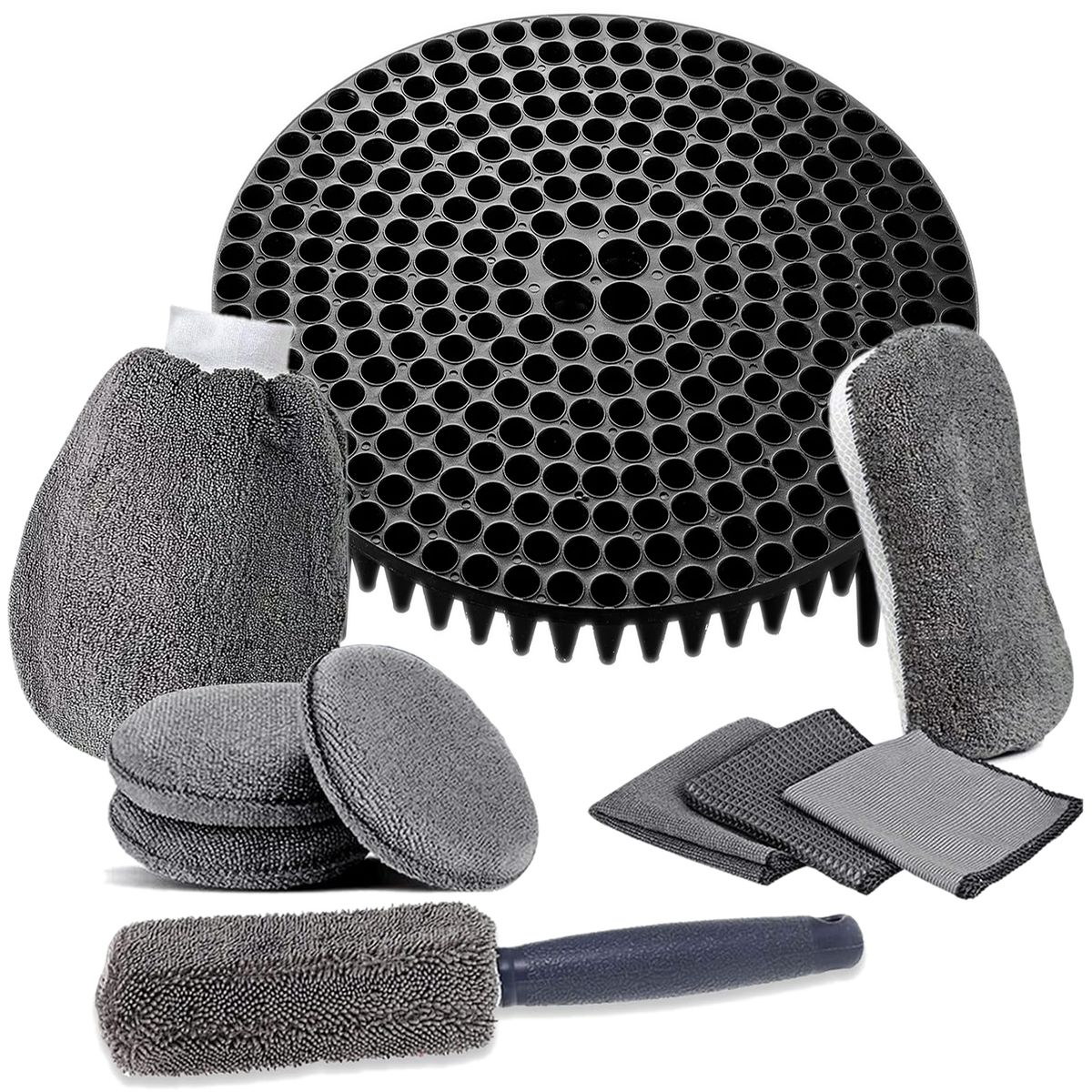 s-zoom.filetakealot-97509280-1.jpg Premium 10-Piece Car Wash Kit with Grit Guard & Storage Bag - Image 1