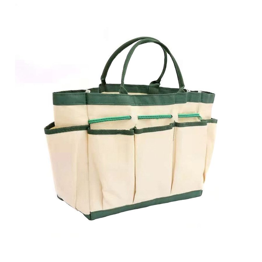 s-zoom.filetakealot-97510793-1.jpg Large Capacity Multi-Pocket Oxford Cloth Gardening Tool Storage Bag - Image 1