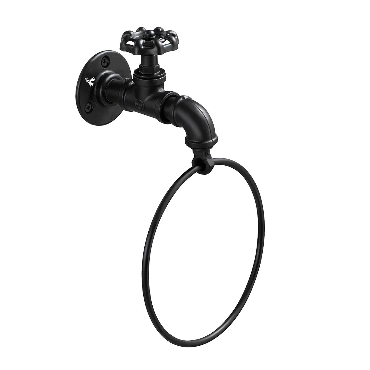 s-zoom.filetakealot-97562995-1.jpg Alanes Black Metal Hand Towel Holder For Bathroom Living Room Toilet - Image 1