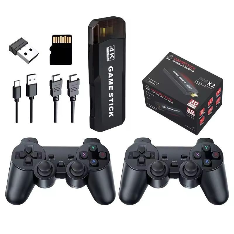 s-zoom.filetakealot-97565681-1.jpg GC Game Stick 4K Retro Video Game Console HD - 64GB 35500+ Classic Games - Image 1