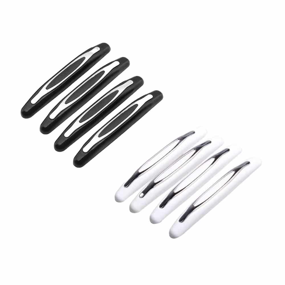 s-zoom.filetakealot-98037171-1.jpg Killer Deals Universal Anti-Scratch Car Door Guard Bumper x8- White & Black - Image 1