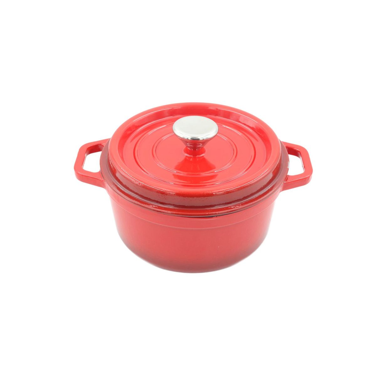 s-zoom.filetakealot-98340592-1.jpg AIYI Cast Iron Enamel Cookware AY378-001 Red 20cm - Image 1