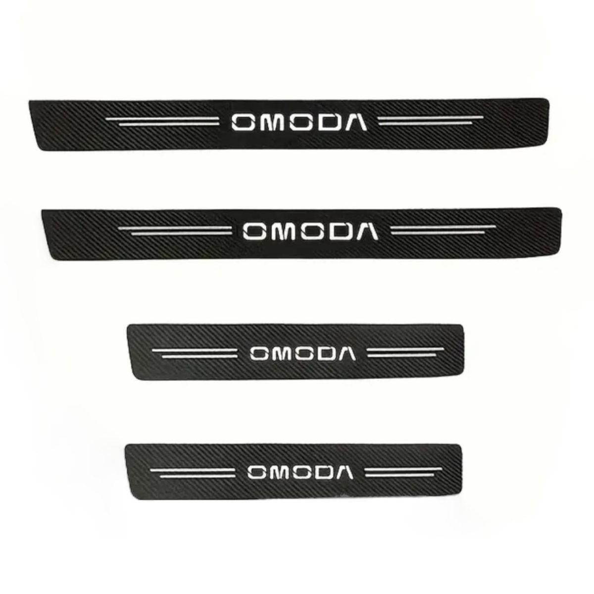 s-zoom.filetakealot-98341577-1.jpg Car Carbon Fibre Vinyl Door Sill Protector - OMODA - Image 1