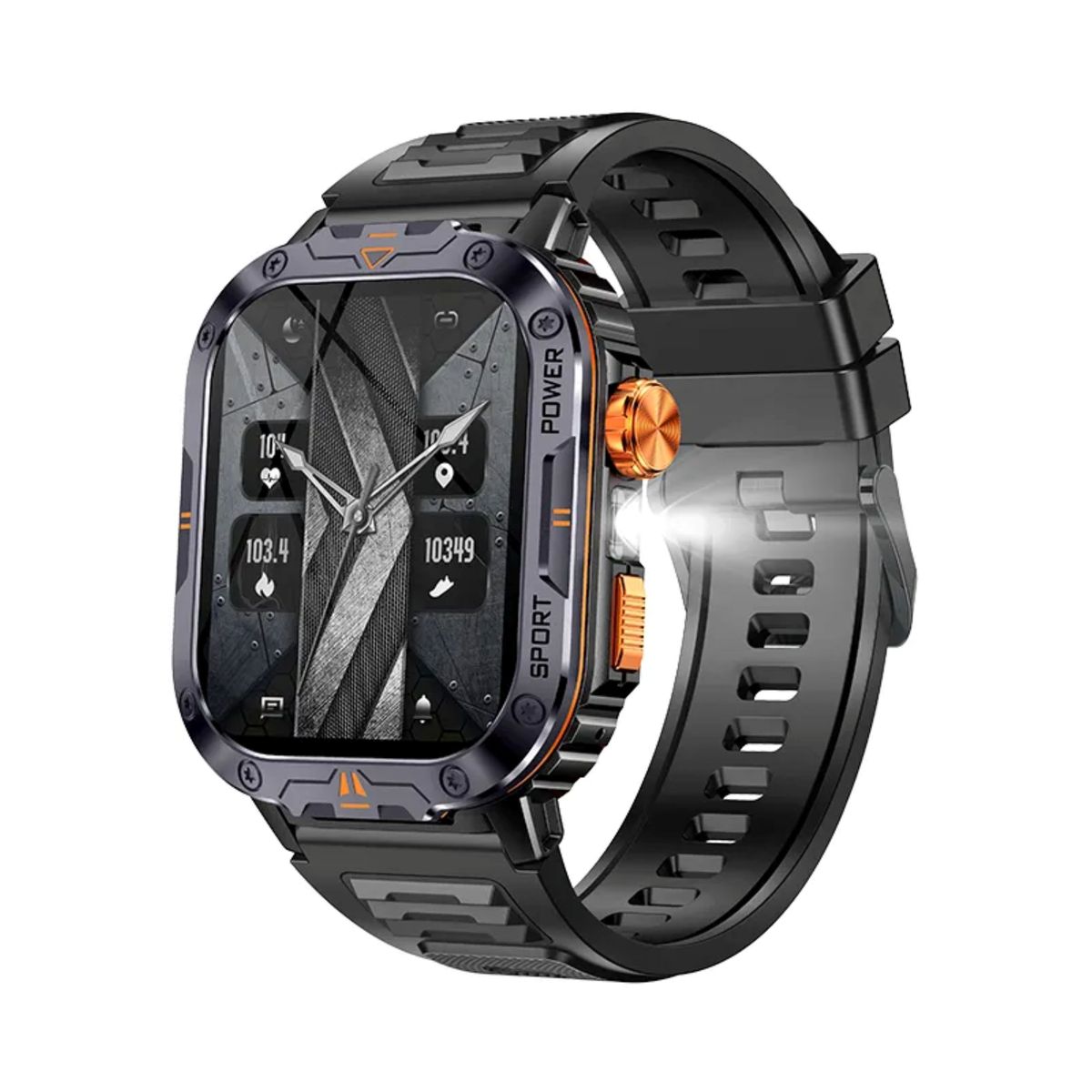 s-zoom.filetakealot-98499824-1.jpg NX20 Rugged Smart Watch 4GB Memory BT Call IP68 Waterproof Outdoor - Image 1