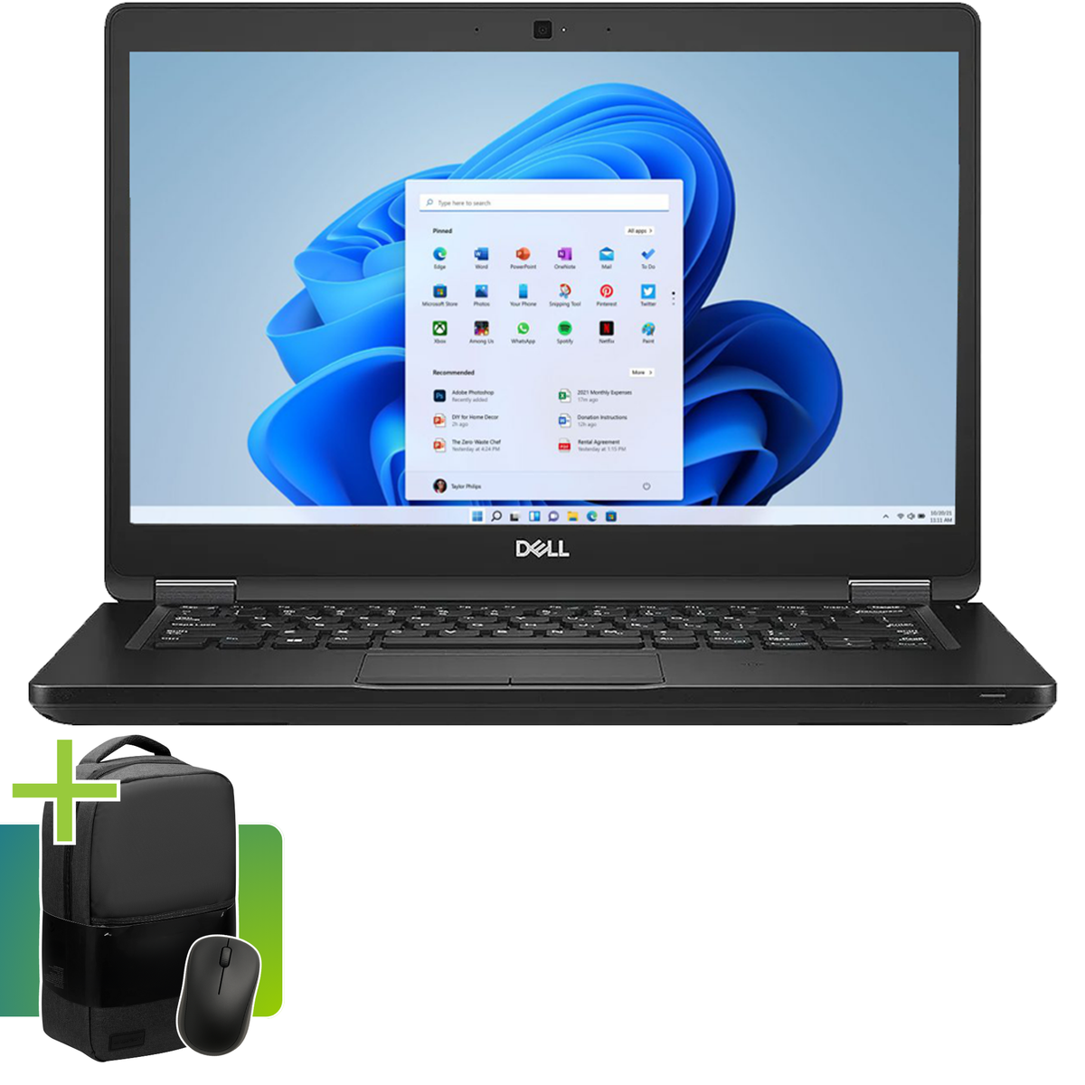 s-zoom.filetakealot-98503187-1.png Dell Latitude Laptop | Best for Students & Office Work with Win 11 (Refurb) - Image 1