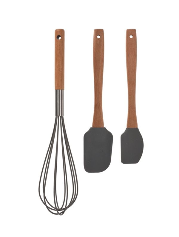 s-zoom.filetakealot-98576612-1.jpg The Kitchen Market Acacia 3Pc Kitchen Utensil Set - Image 1