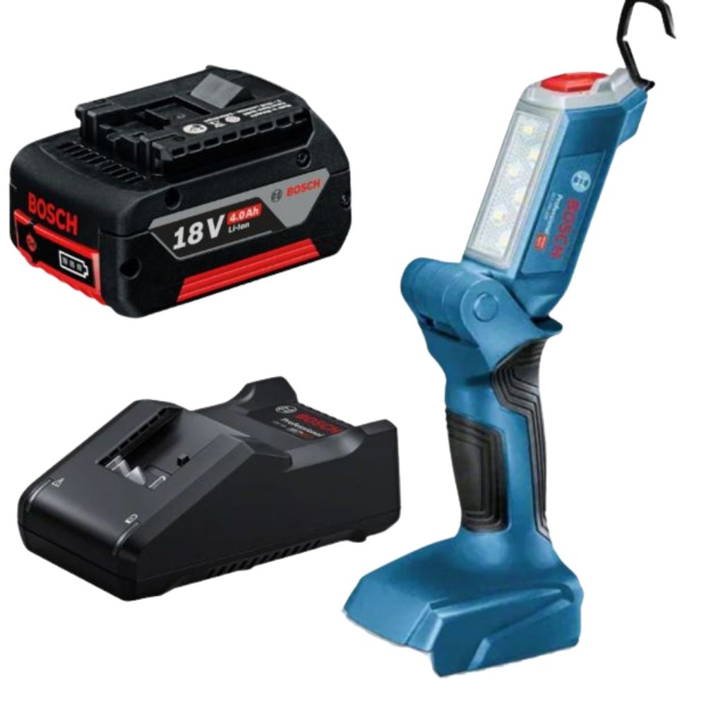 s-zoom.filetakealot-98709015-1.jpg Bosch - Professional Cordless Jobsite Light with (4.0Ah) Battery and Charger - Image 1