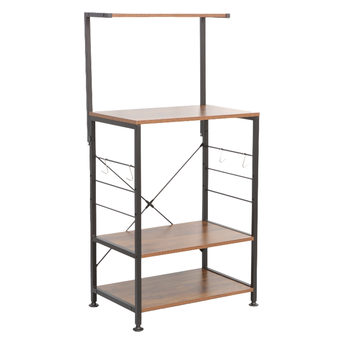 s-zoom.filetakealot-98956454-1.png Boston Kitchen Unit/Rack with Storage, 4 Tiers Coffee Bar Station - Image 1