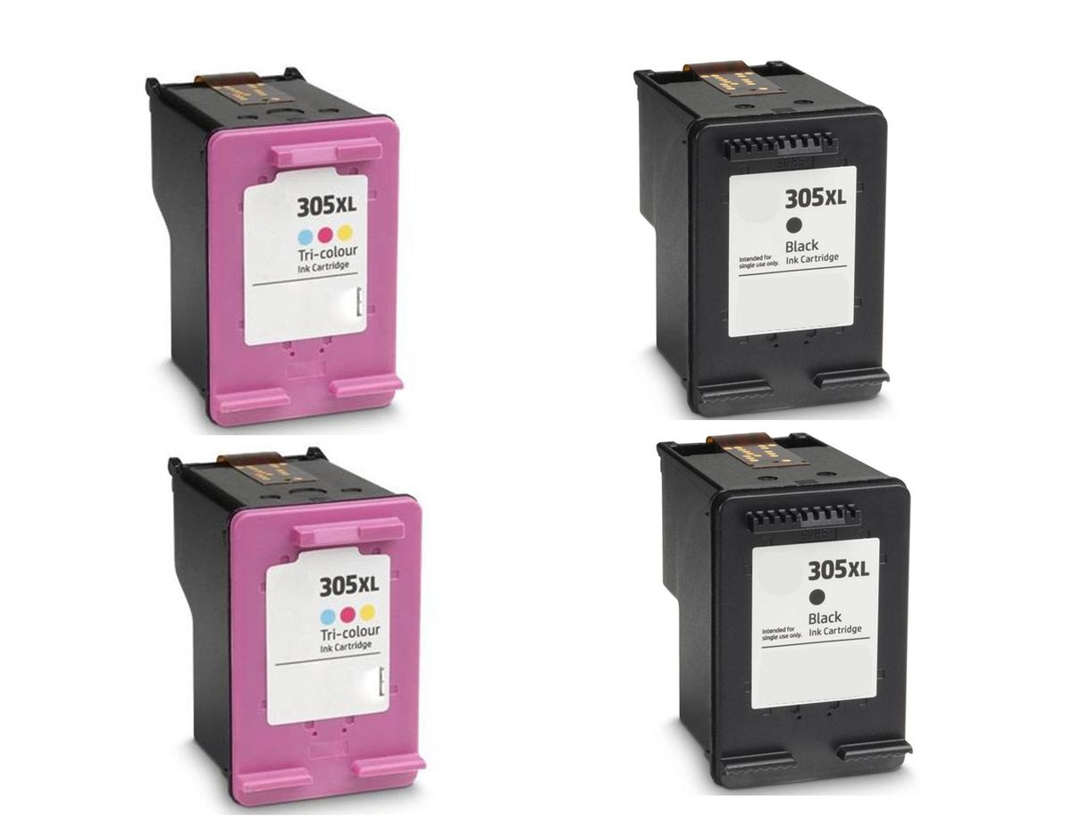 s-zoom.filetakealot-99118792-1.jpg HP Ink is compatible with HP305XL Tri-colour and Black Ink Combo of 4 - Image 1