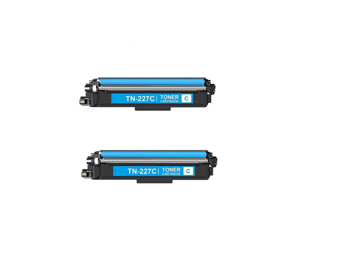 s-zoom.filetakealot-99118798-1.jpg Compatible Cyan Toner is compatible with Brother TN-277C/TN277 x 2 - Image 1