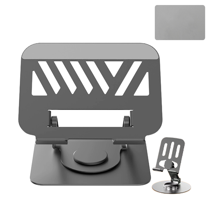 s-zoom.filetakealot-99144255-1.png Rotating Laptop Stand for Desk Gift with Mouse Pad And Phone Holder - Image 1