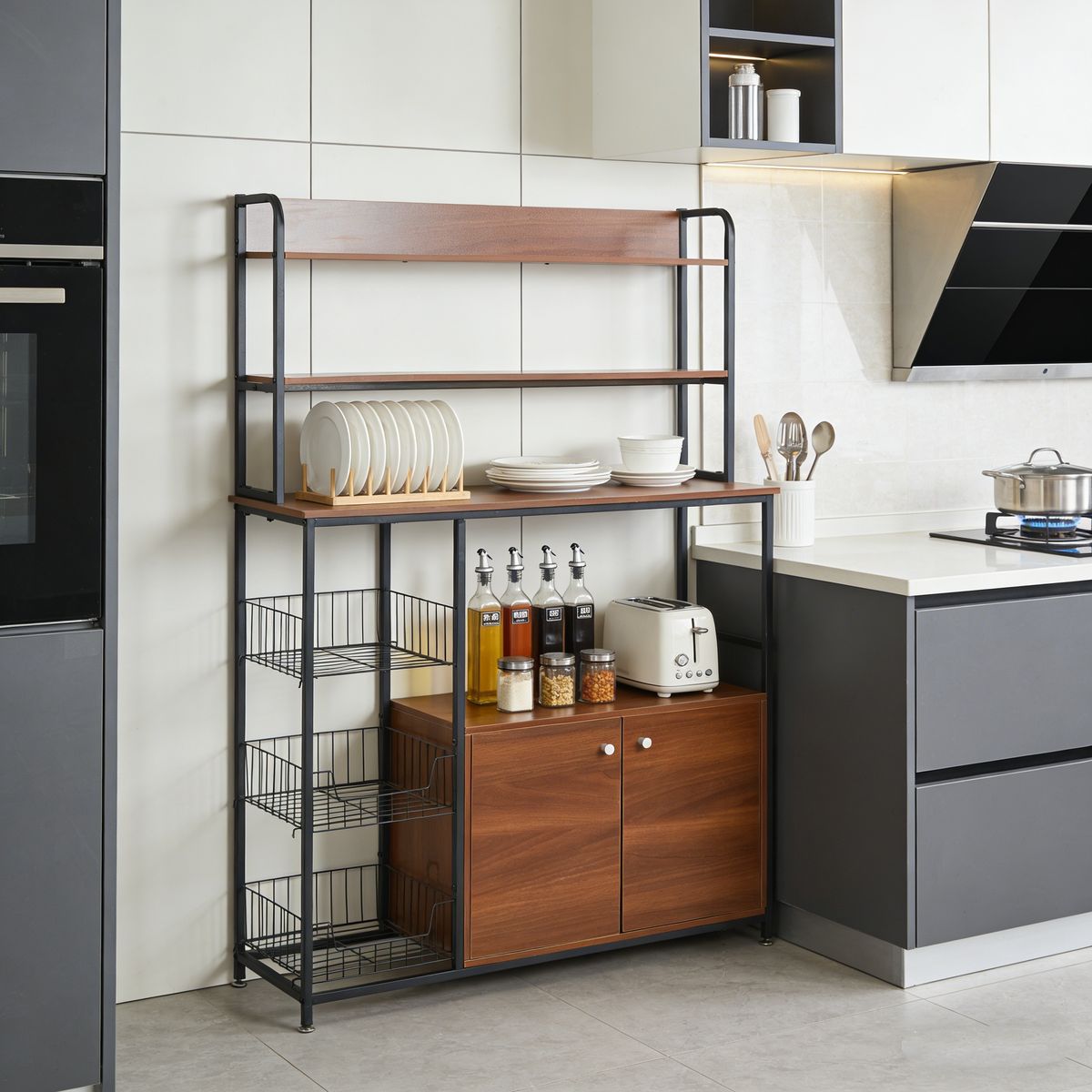 s-zoom.filetakealot-99666296-1.jpg Large-Scale Home-Use Cabinets & Shelves - Large-Capacity Storage - Image 1