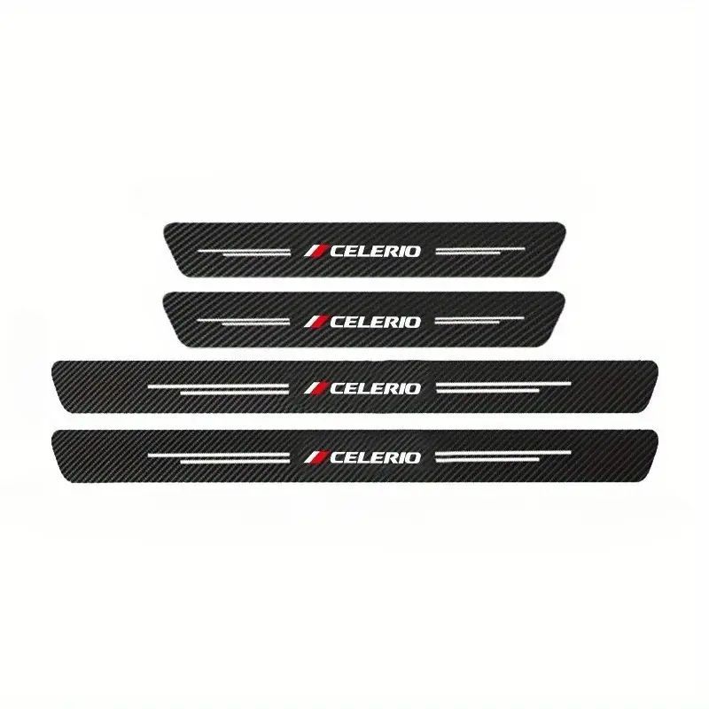 s-zoom.filetakealot-99749265-1.jpg Door Sill Protector Set - Premium Vinyl Scratch Guard Compatible with Suzuki Celerio Suzuki Celerio - Image 1