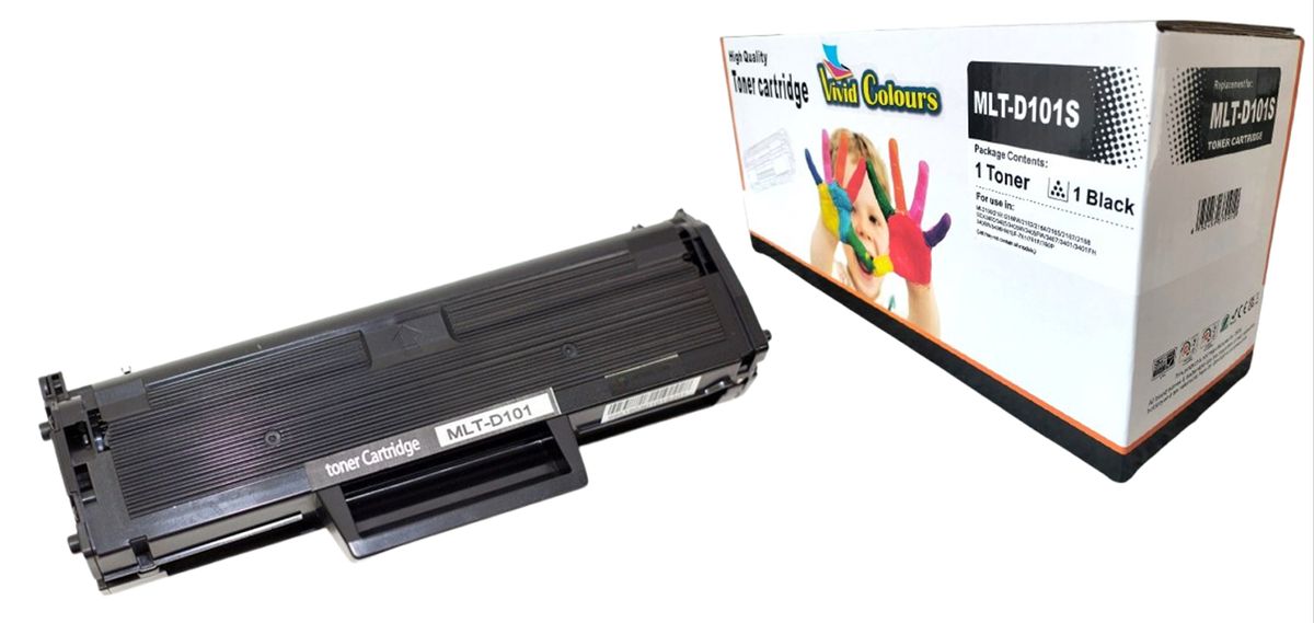 s-zoom.filetakealot-99829911-1.jpg Vivid Colours Compatible with - Samsung MLT-D101S / S101 Toner Cartridge - Image 1