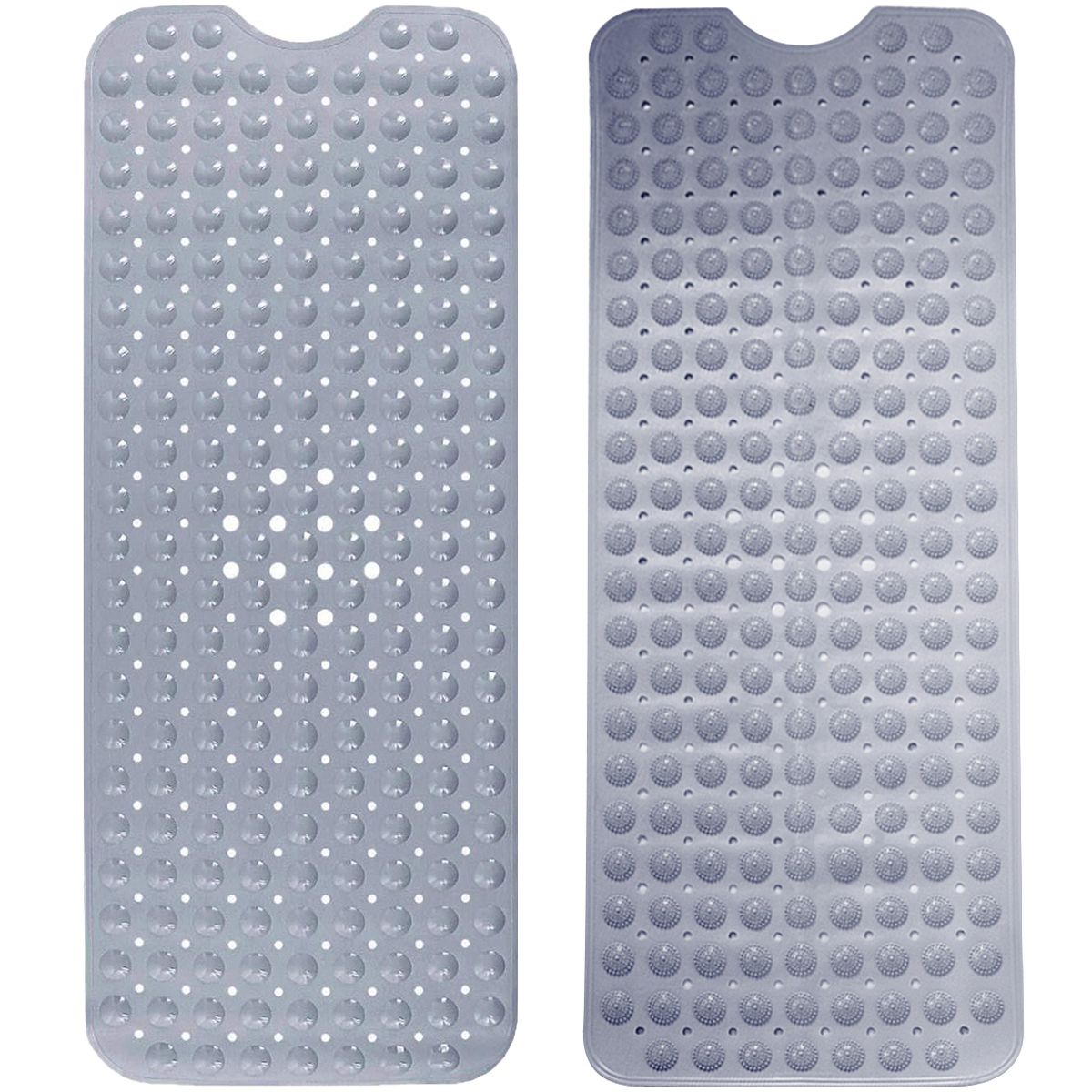 s-zoom.filetakealot-99867877-1.jpg 2 Pack Non-Slip Bathtub Mats 100×40 cm Bathroom Shower Mat with Drain Holes - Image 1