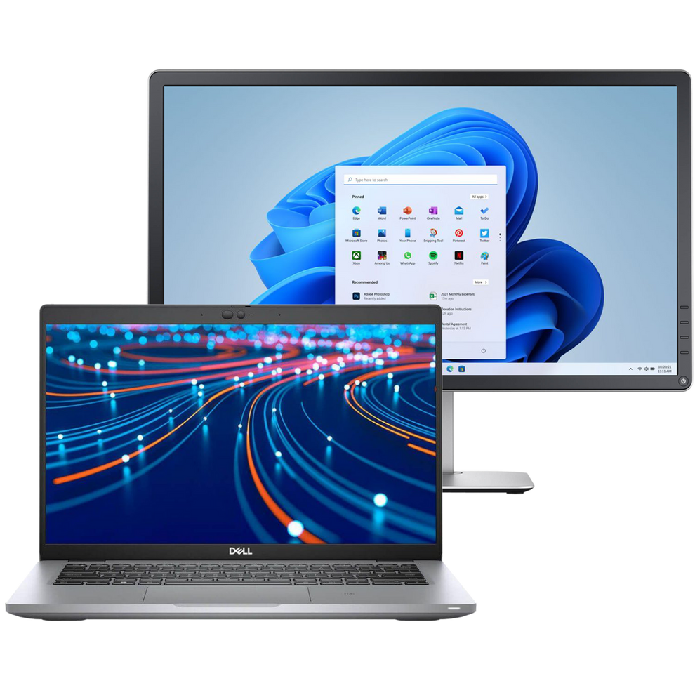 s-zoom.filetakealot-99960434-1.png Dell Latitude Intel i5 Laptop with 16GB Ram + 19" Screen Bundle (Refurb) - Image 1