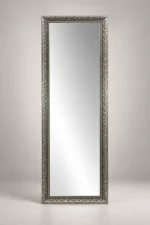 Design House Paris Baroque Dress Mirror Silver 617 x 1684 mm