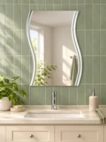 Design House Wave Mirror (600 x 800mm) - Image 2
